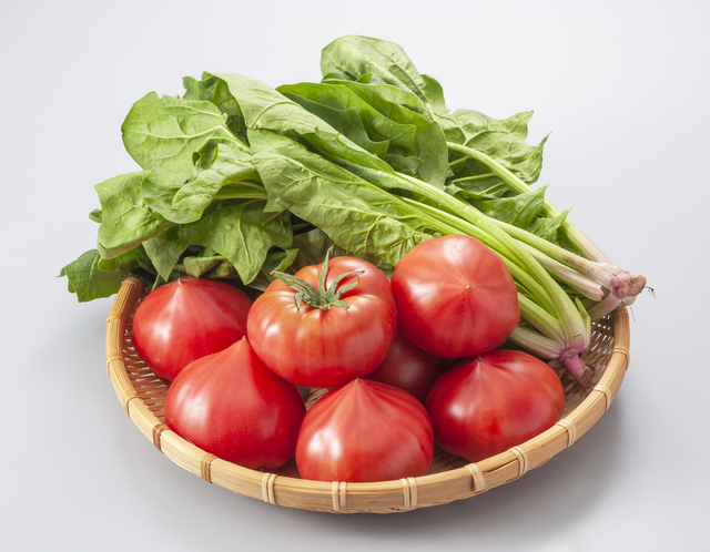 野菜(ほうれん草・小松菜・トマトなど)