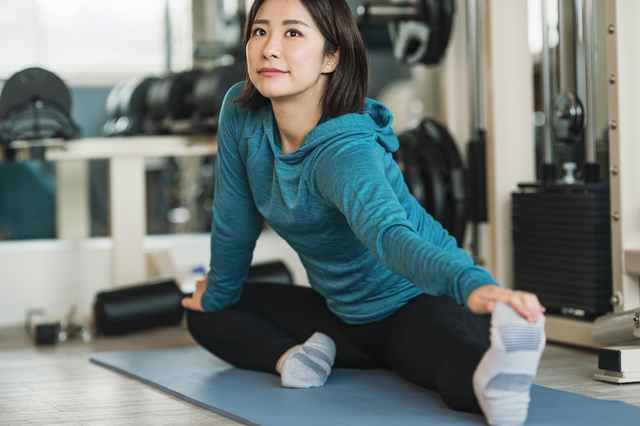 ふくらはぎのストレッチ