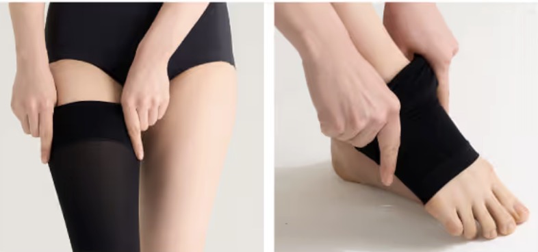 ベルミス独自の強着圧はそのままで従来より圧倒的な履きやすさ