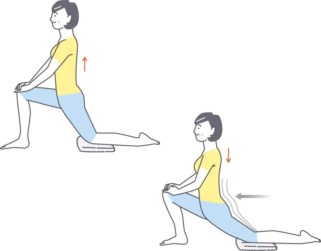 腸腰筋ストレッチ