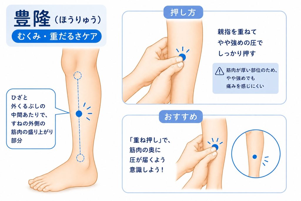 豊隆(ほうりゅう)|むくみ・重だるさケア
