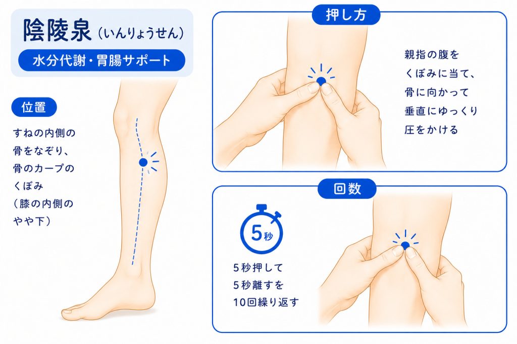 陰陵泉(いんりょうせん)