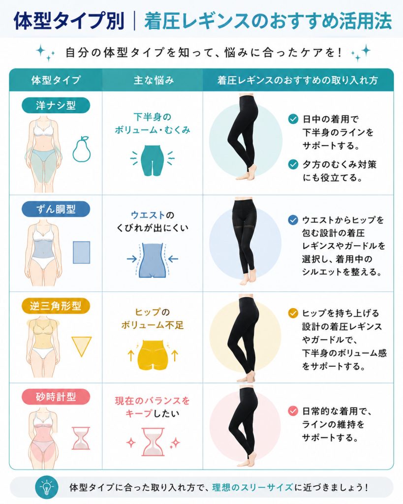 体型タイプ別